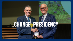 EMR Voorzitterswisseling in Genk 