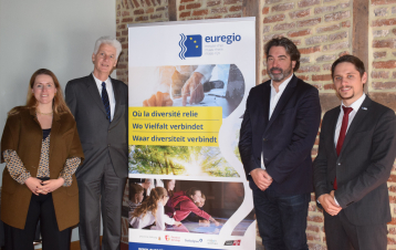 Staatssekretär zu Besuch in der Euregio Maas-Rhein