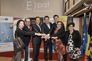 "POM Limburg und Locate in Limburg präsentieren ein innovatives Konzept namens "Expat Centre Limburg".