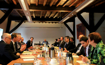 Minister der Sicherheit und des Innern Pieter De Crem zu Gast in Eupen